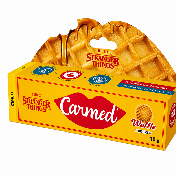 Carmed Lip GLoss - Stranger Things Sabor Waffle