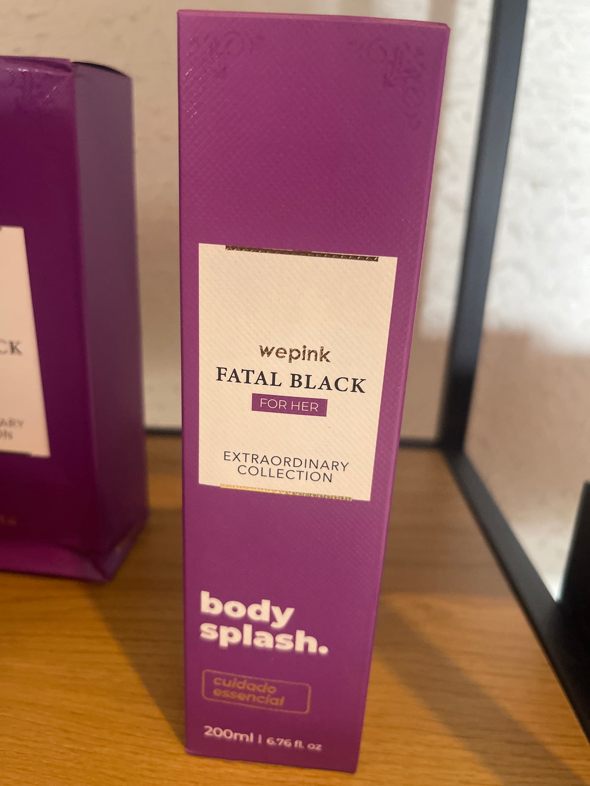 Wepink Body Splash Fatal black for Her 200ml