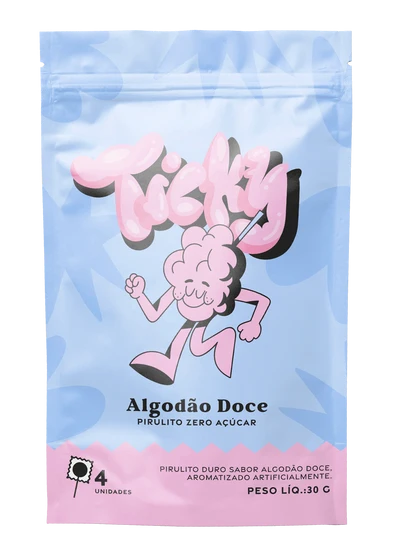 Ticky Algodão Doce - Antonela