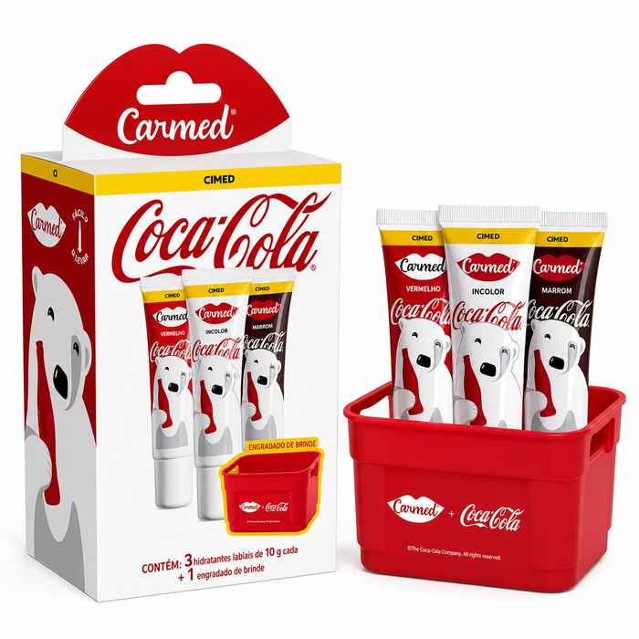 Carmed Lip GLoss - Coca Cola Incolor