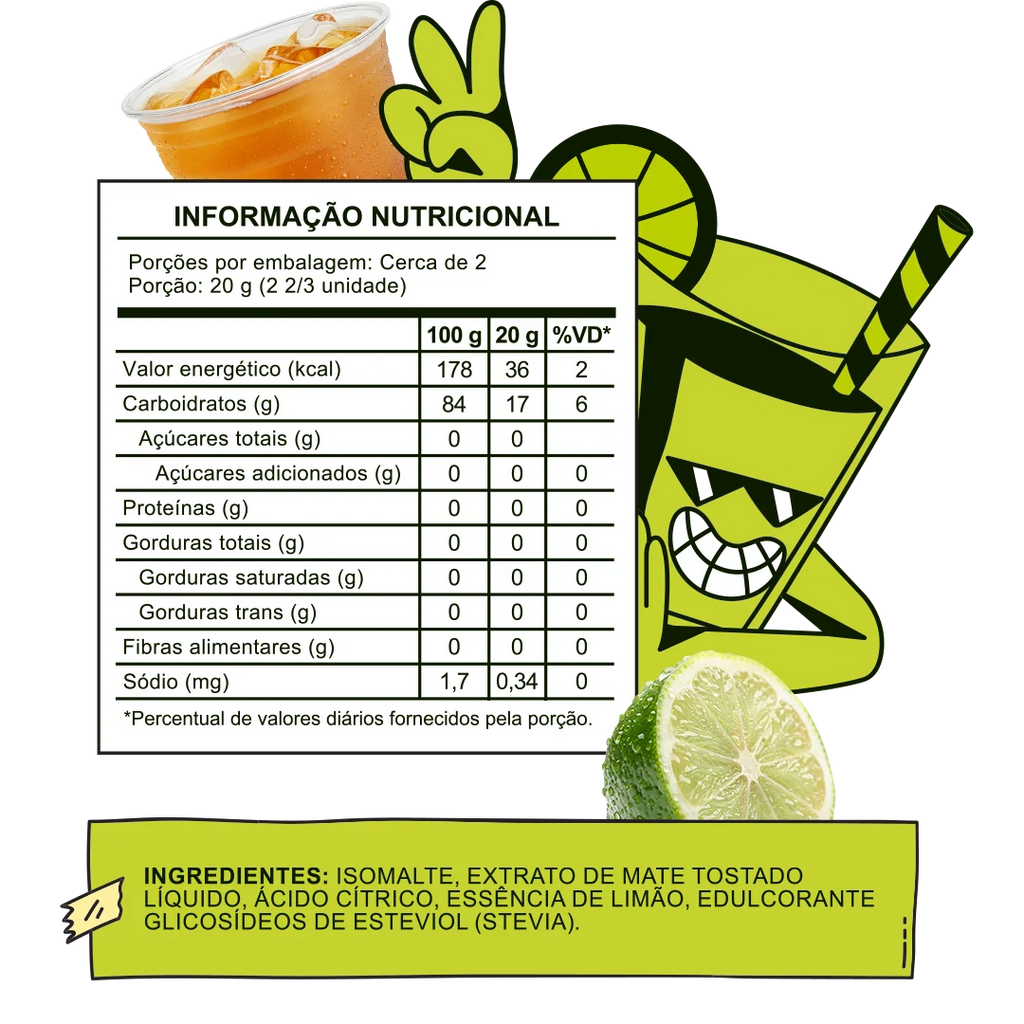 Ticky Mate com Limão - Antonela