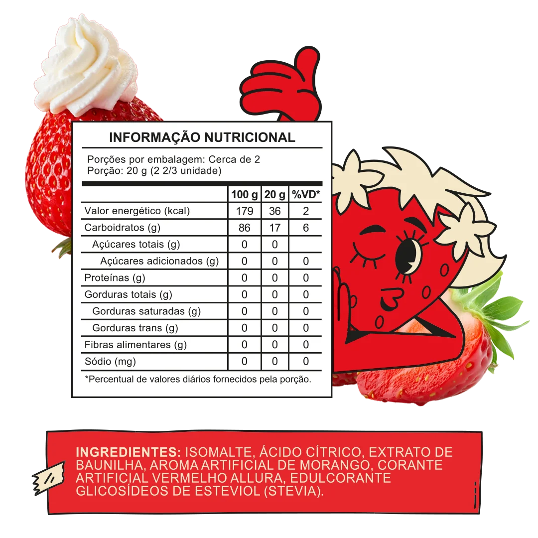 Ticky Morango Cream - Antonela