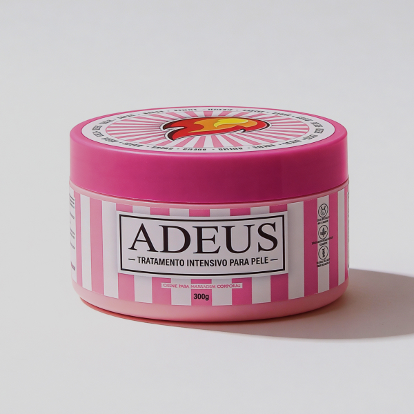 Creme Adeus - creme corporal para celulite & estrias 300g