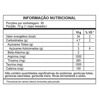 Super Power Pink de Limão - Pré-Treino Wpink 300g