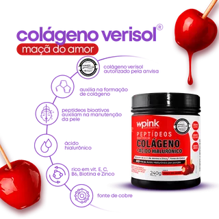 Colágenio de maçã do amor Wpink - 240g