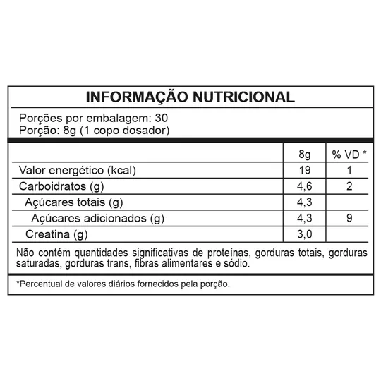 Creatina de Lichia Wpink 240g