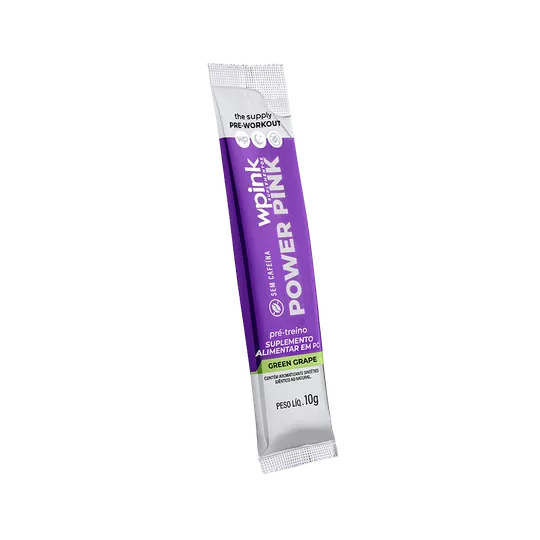 Power Pink Uva Verde - Pré-Treino Wpink 300g