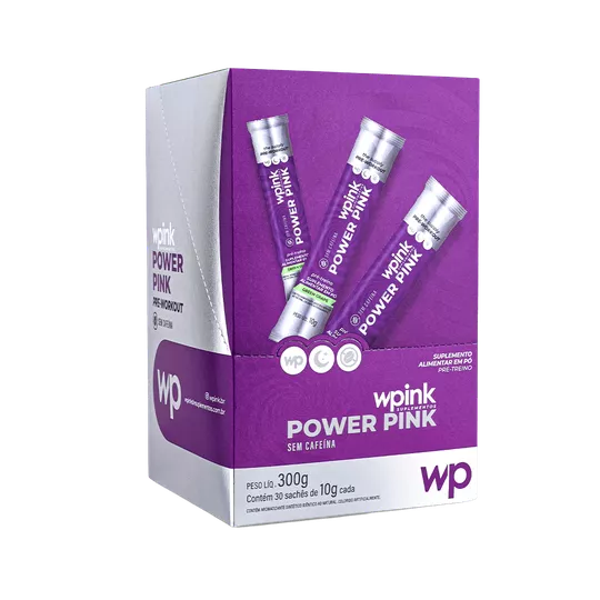 Power Pink Uva Verde - Pré-Treino Wpink 300g