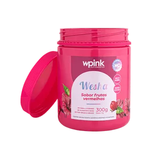 Wesha chá verde e hibisco Wpink - 300g