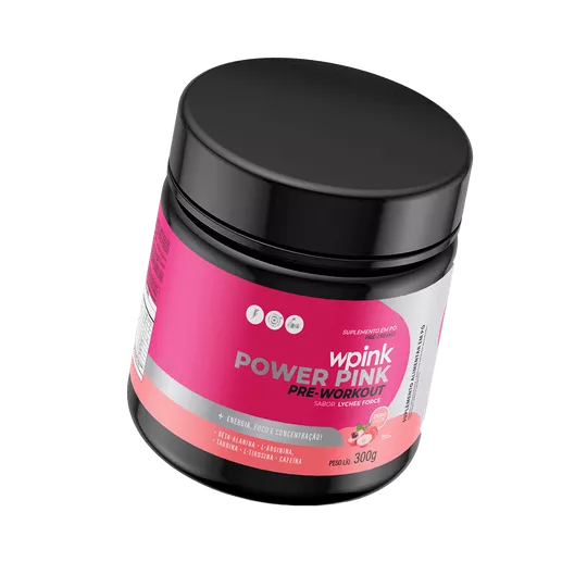 Super Power  Pink de Lichia - Pré-Treino Wpink 300g